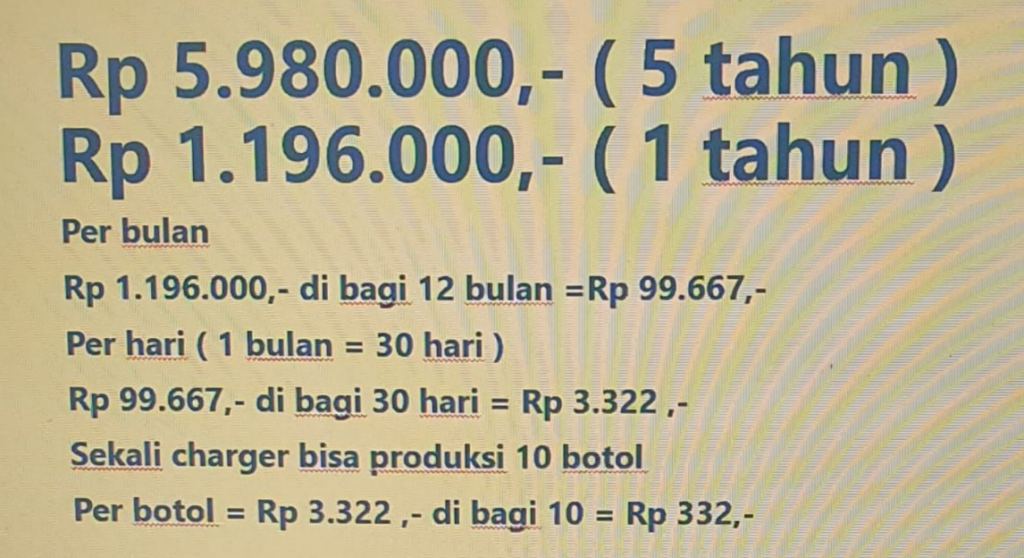 harga ekonomis 2